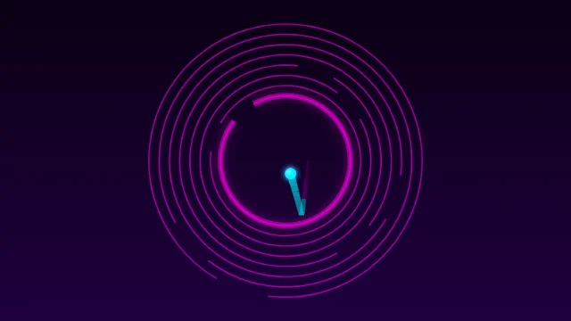 Preview of the Neon Escape preset