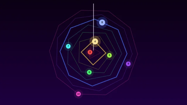 Preview of the Polygon Polyrhythm preset