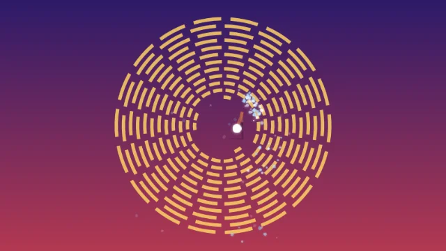 Preview of the Sunset Shatter preset