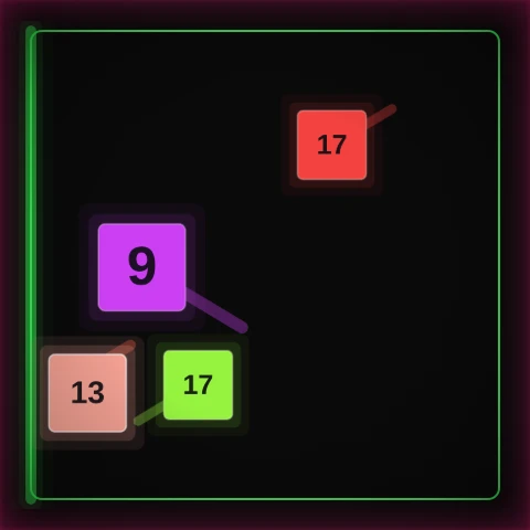 Bouncing Shapes mode preview